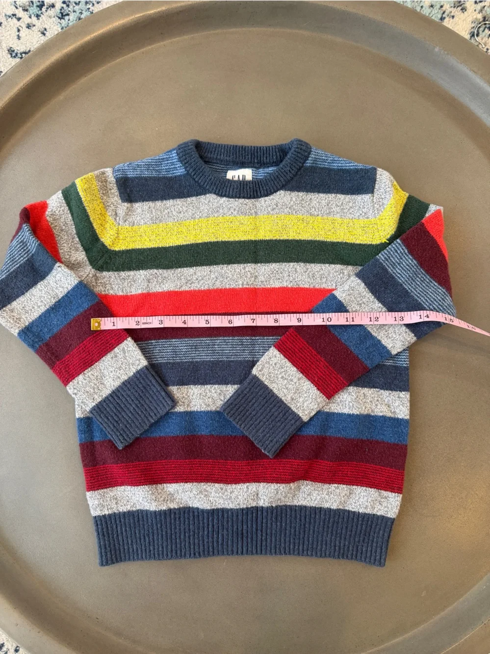 Gap Kids Colorful Stripped Sweater Size 6/7